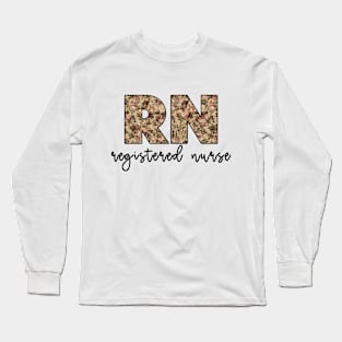 RN Nurse Long Sleeve T-Shirt